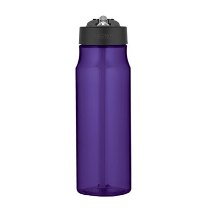 Thermos Hydratační láhev s brčkem – fialová
