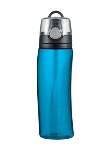 Thermos Hydratační láhev s počítadlem - světle modrá, 0,71 l