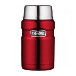 Thermos Style Termoska na jídlo se šálkem – červená, 0,71 l