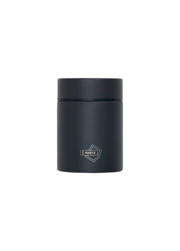 Thermos POKETLE Soup Bottle Kapesní termoska na jídlo POKETLE - charcoal gray, 160 ml