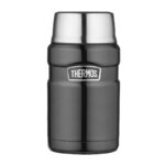 Thermos Style Termoska na jídlo se šálkem – metalicky šedá, 0,71 l