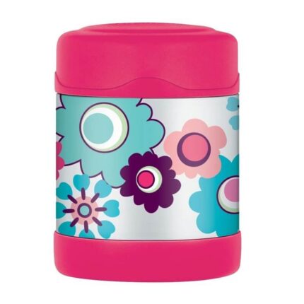 Thermos FUNtainer Dětská termoska na jídlo – květy, 290 ml