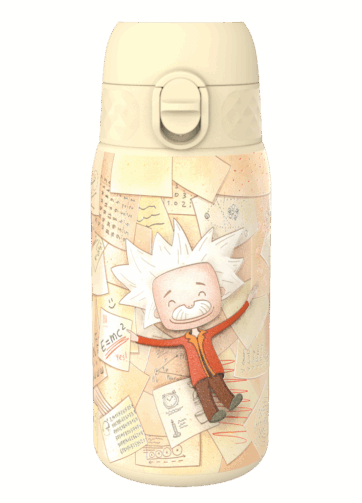 ION8 Leak Proof nerez láhev Einstein EMC, 400 ml