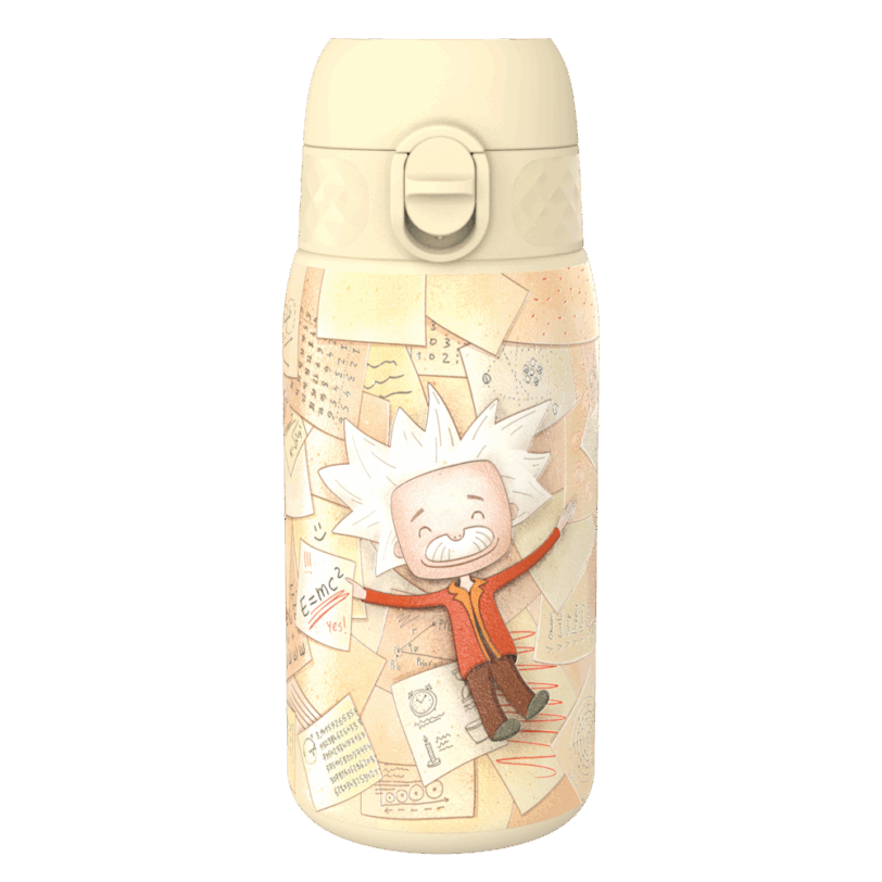 ION8 Leak Proof nerez láhev Einstein EMC, 400 ml