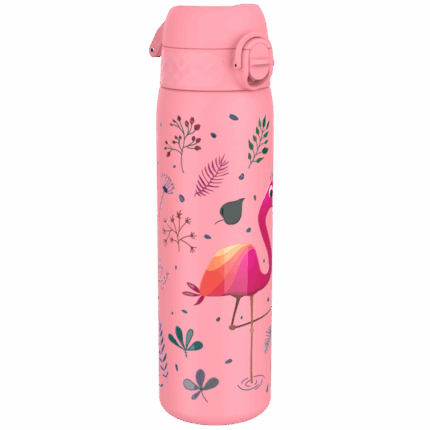ION8 Leak Proof nerezová láhev Flamingo, 600 ml