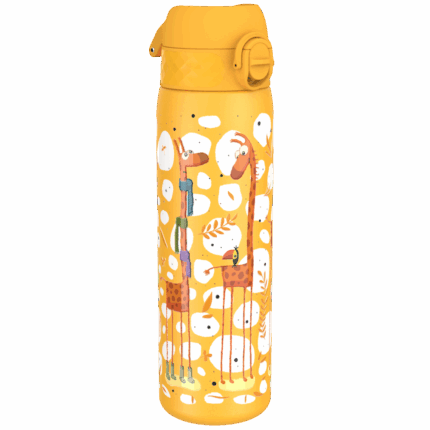 ION8 Leak Proof nerezová láhev Giraffes, 600 ml