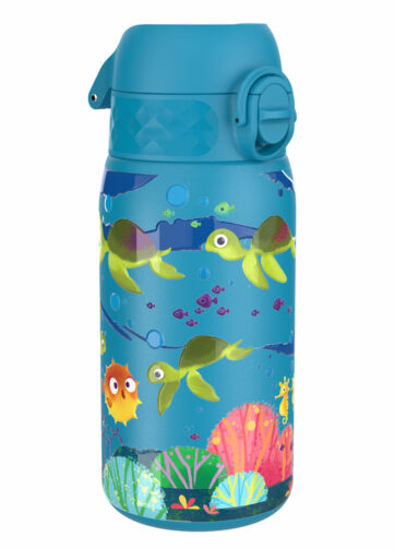 ION8 Leak Proof nerezová láhev Sea Turtle, 400 ml