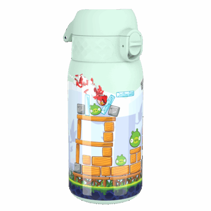 ION8 Leak Proof nerezová láhev Angry Birds Game Level, 400 ml