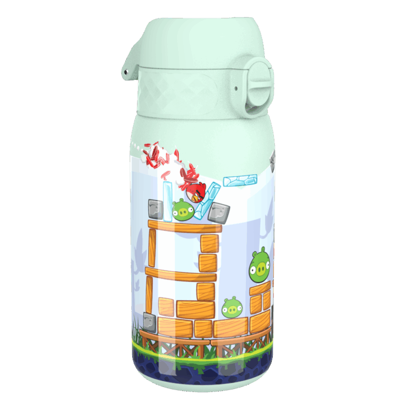 ION8 Leak Proof nerezová láhev Angry Birds Game Level, 400 ml
