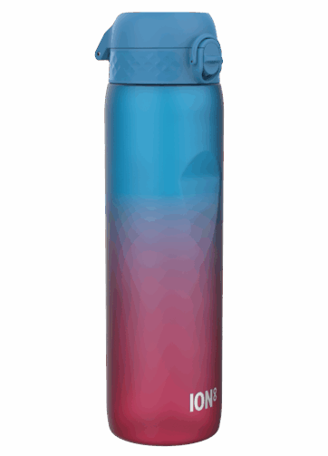 ION8 Leak Proof láhev Motivator Blue & Pink, 1000ml