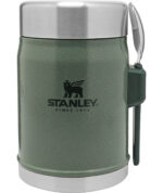 STANLEY Termoska jídelní se lžící/vidličkou The Legendary Classic Food Jar 400 ml Hammertone Green