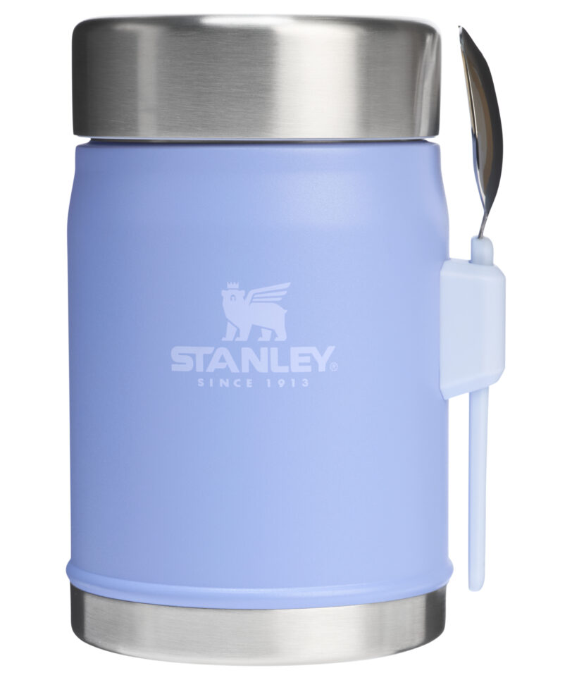 STANLEY Termoska jídelní se lžící/vidličkou The Legendary Classic Food Jar 400 ml Hydrangea - Obrázek 4