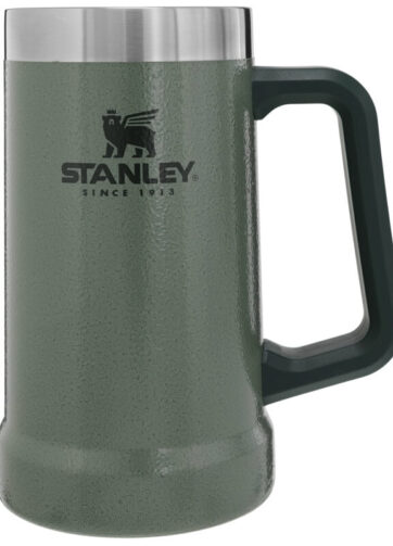 STANLEY Korbel na pivo The Big Grip Beer Stein 700 ml Hammertone Green