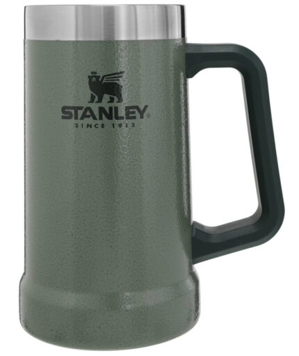 STANLEY Korbel na pivo The Big Grip Beer Stein 700 ml Hammertone Green