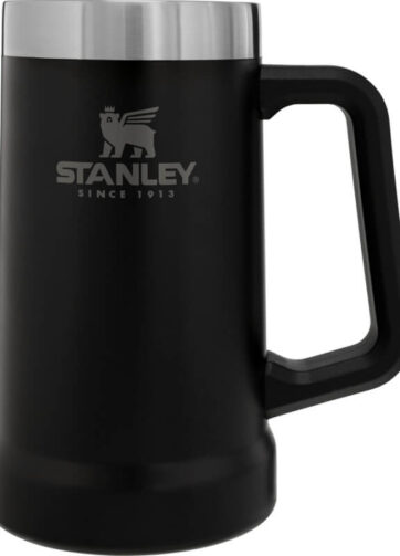 STANLEY Korbel na pivo The Big Grip Beer Stein 700 ml Matte Black Pebble