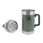 STANLEY French press The Stay Hot French Press 1,4 l Hammertone Green