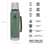 STANLEY Termoska Legendary Classic 1 l zelená