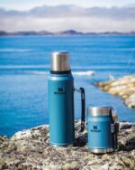 STANLEY Termoska Legendary Classic 1 l Hammertone Lake modrá