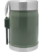 STANLEY Termoska jídelní se lžící/vidličkou The Legendary Classic Food Jar 400 ml Hammertone Green