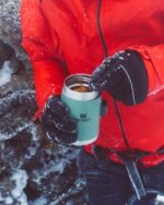 STANLEY Termoska jídelní se lžící/vidličkou The Legendary Classic Food Jar 400 ml Hammertone Green