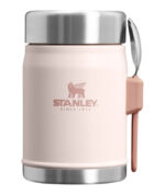 STANLEY Termoska jídelní se lžící/vidličkou The Legendary Classic Food Jar 400 ml Rose Quartz