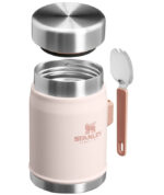 STANLEY Termoska jídelní se lžící/vidličkou The Legendary Classic Food Jar 400 ml Rose Quartz