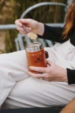 STANLEY Termoska jídelní se lžící/vidličkou The Legendary Classic Food Jar 400 ml Hammertone Clay