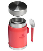 STANLEY Termoska jídelní se lžící/vidličkou The Legendary Classic Food Jar 400 ml Hot Coral