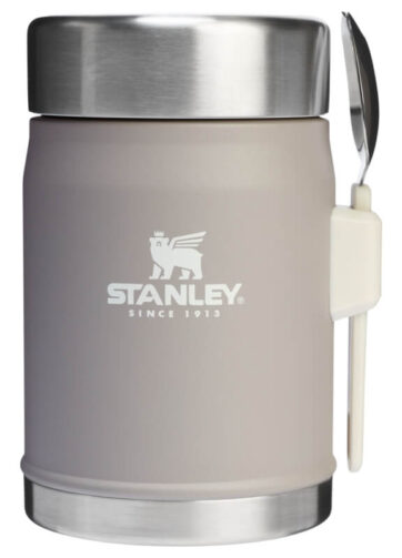 STANLEY Termoska jídelní se lžící/vidličkou The Legendary Classic Food Jar 400 ml Ash 2.0