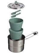 STANLEY Kompaktní set na vaření pro dva Wildfare Go Two Bowl Cook Set 1,1 l Shale/Charcoal