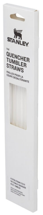 STANLEY QUENCHER 1180 ml slámky – brčka náhradní set 4 kusů čirá