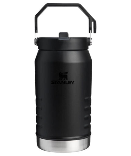 STANLEY Termoláhev s integrovanou slámkou/brčkem The IceFlow™ Flip Straw 2.0 Jug 1,9 l Black 2.0