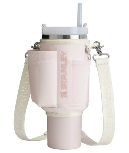 STANLEY Nosička The All-Day Quencher/Cup Carry-All na 1180 ml Rose Quartz