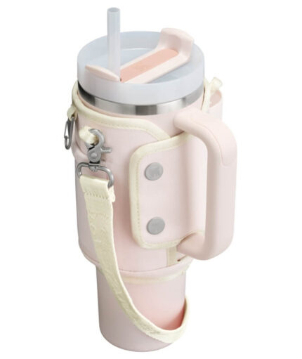 STANLEY Nosička The All-Day Quencher/Cup Carry-All na 1180 ml Rose Quartz