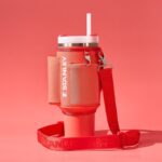 STANLEY Nosička The All-Day Quencher/Cup Carry-All na 1180 ml Hot Coral