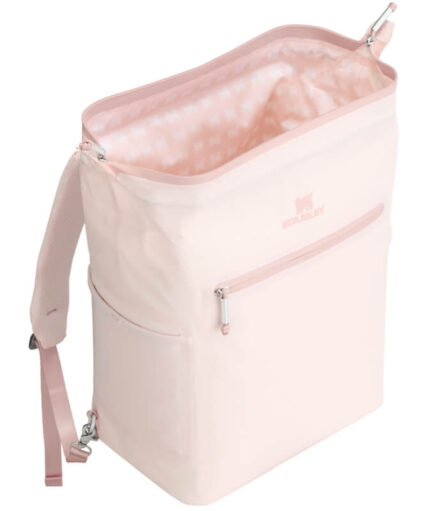STANLEY Chladící batoh The All-Day Madeleine Midi Cooler Backpack 14 l Rose Quartz