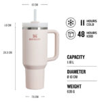 STANLEY The Quencher/Cup H2.O FlowState™ Tumbler 1180 ml Rose Quartz
