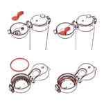 ION8 One Touch náhradní sada těsnění univerzální