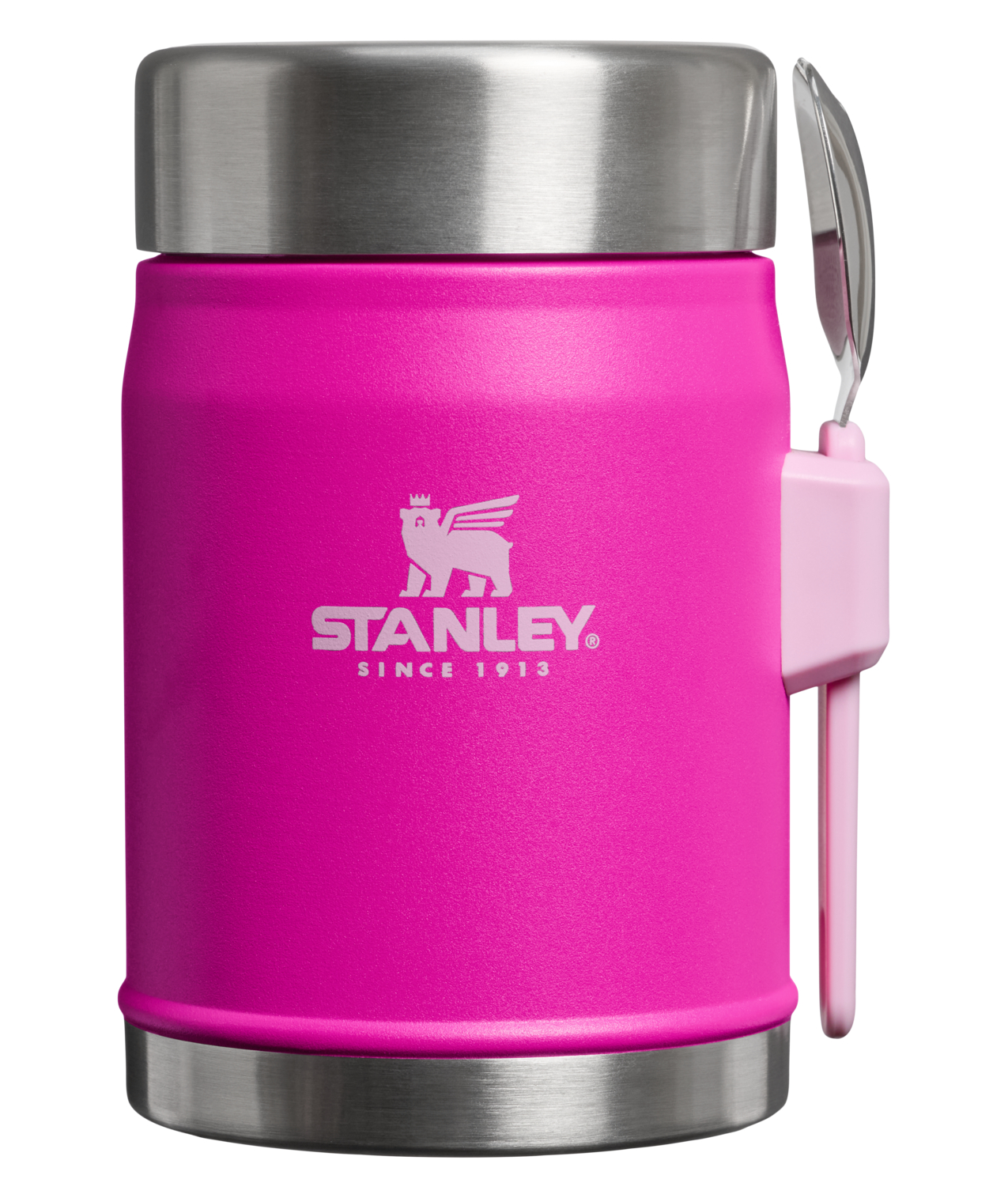 10-09382-1151 STANLEY Termoska jídelní se lžící/vidličkou The Legendary Classic Food Jar 400 ml Violet Blossom - Obrázek 1