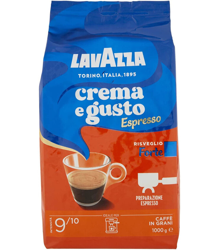 7270b1a2ef97863742114ba10bdbee55 Lavazza Espresso Crema e Gusto Forte zrnková káva 1 kg - Obrázek 1