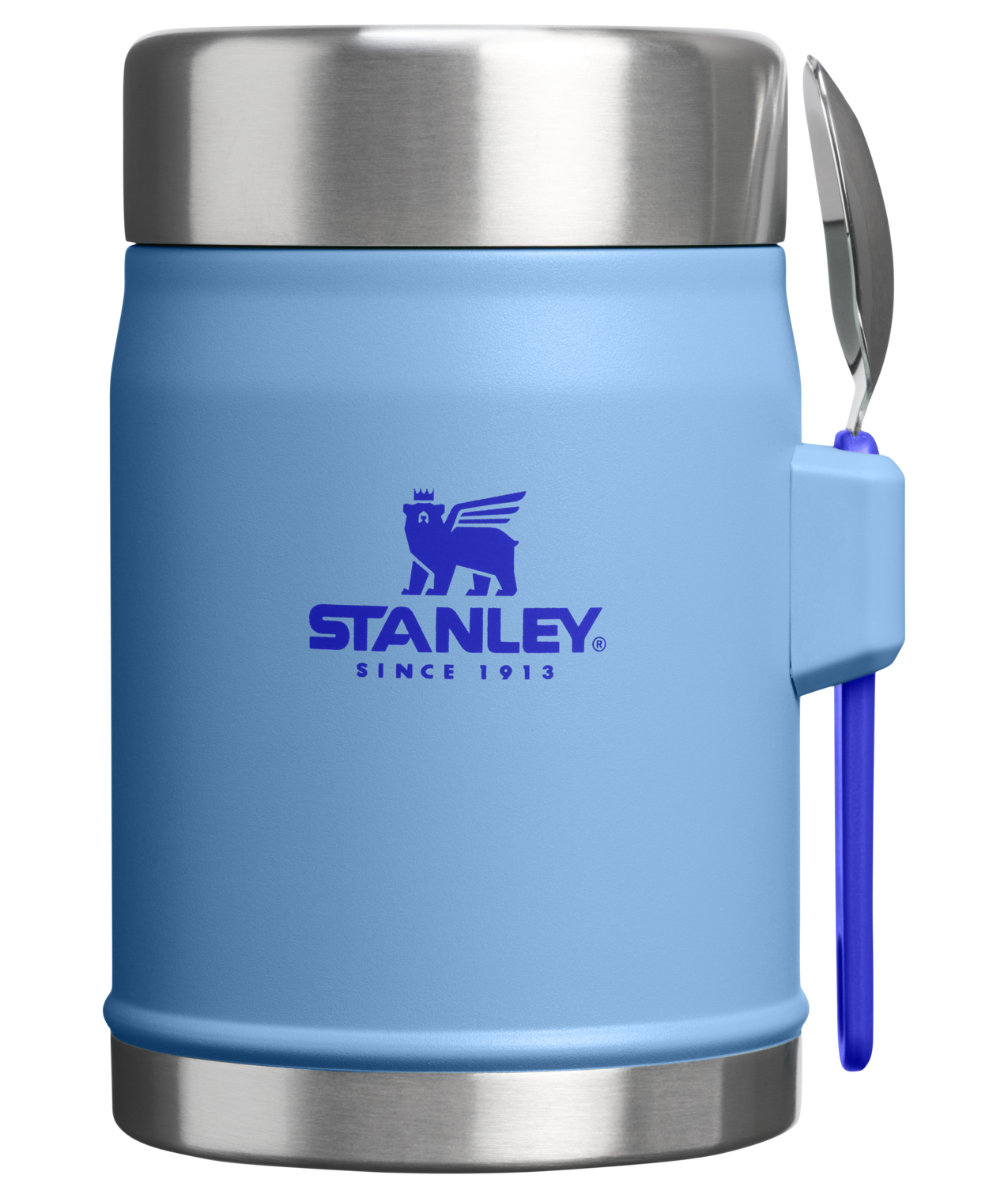 10-11353-01131 STANLEY Termoska jídelní se lžící/vidličkou The Legendary Classic Food Jar 400 ml Blue Sky - Obrázek 1