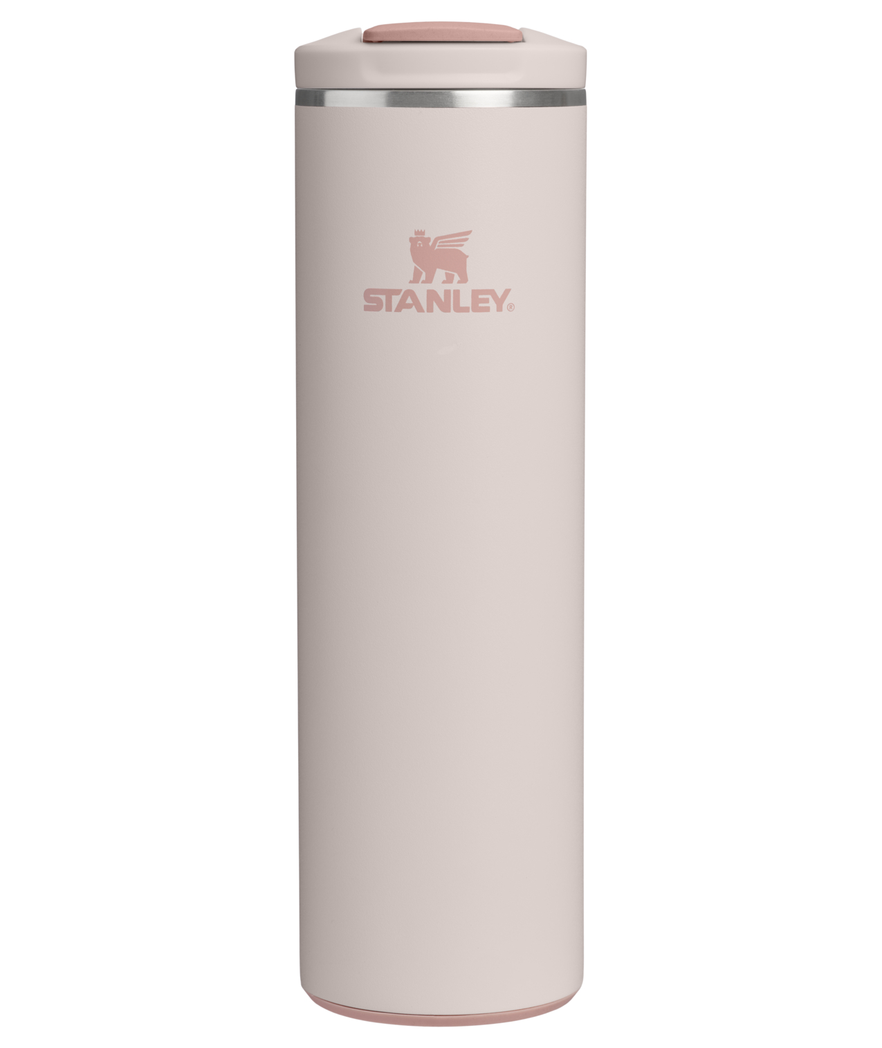 10-13061-0141 STANLEY Termohrnek The Transit Fliptop Mug 600 ml Rose Quartz - Obrázek 1