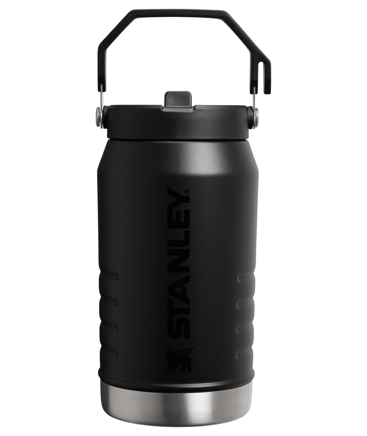 10-13085-02331 STANLEY Termoláhev s integrovanou slámkou/brčkem The IceFlow™ Flip Straw 2.0 Jug 1,9 l Black 2.0 - Obrázek 1