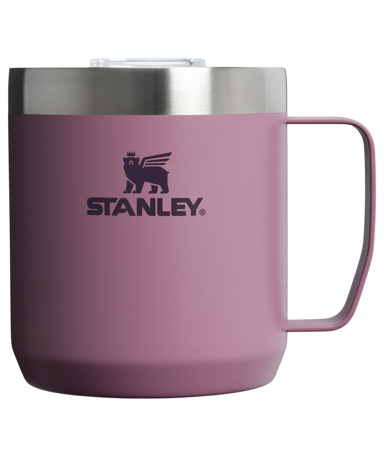 10-13094-00591 STANLEY Termohrnek The Stay-Hot Camp Mug 350 ml Purple Smoke - Obrázek 1