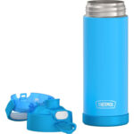 Thermos FUNtainer Dětská termoska s hydratačním uzávěrem – neonově modrá, 470 ml