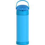 Thermos FUNtainer Dětská termoska s hydratačním uzávěrem – neonově modrá, 470 ml