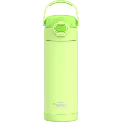 Thermos FUNtainer Dětská termoska s hydratačním uzávěrem – neonově limetková, 470 ml