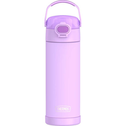 Thermos FUNtainer Dětská termoska s hydratačním uzávěrem – neonově fialová, 470 ml