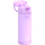 Thermos FUNtainer Dětská termoska s hydratačním uzávěrem – neonově fialová, 470 ml