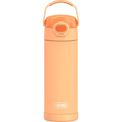 Thermos FUNtainer Dětská termoska s hydratačním uzávěrem – neonově oranžová, 470 ml